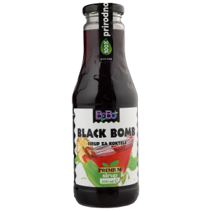 SIRUP ZA KOKTELE BLACK BOMB 0,5L