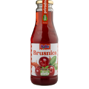 SIRUP BRUSNICA 0,5L